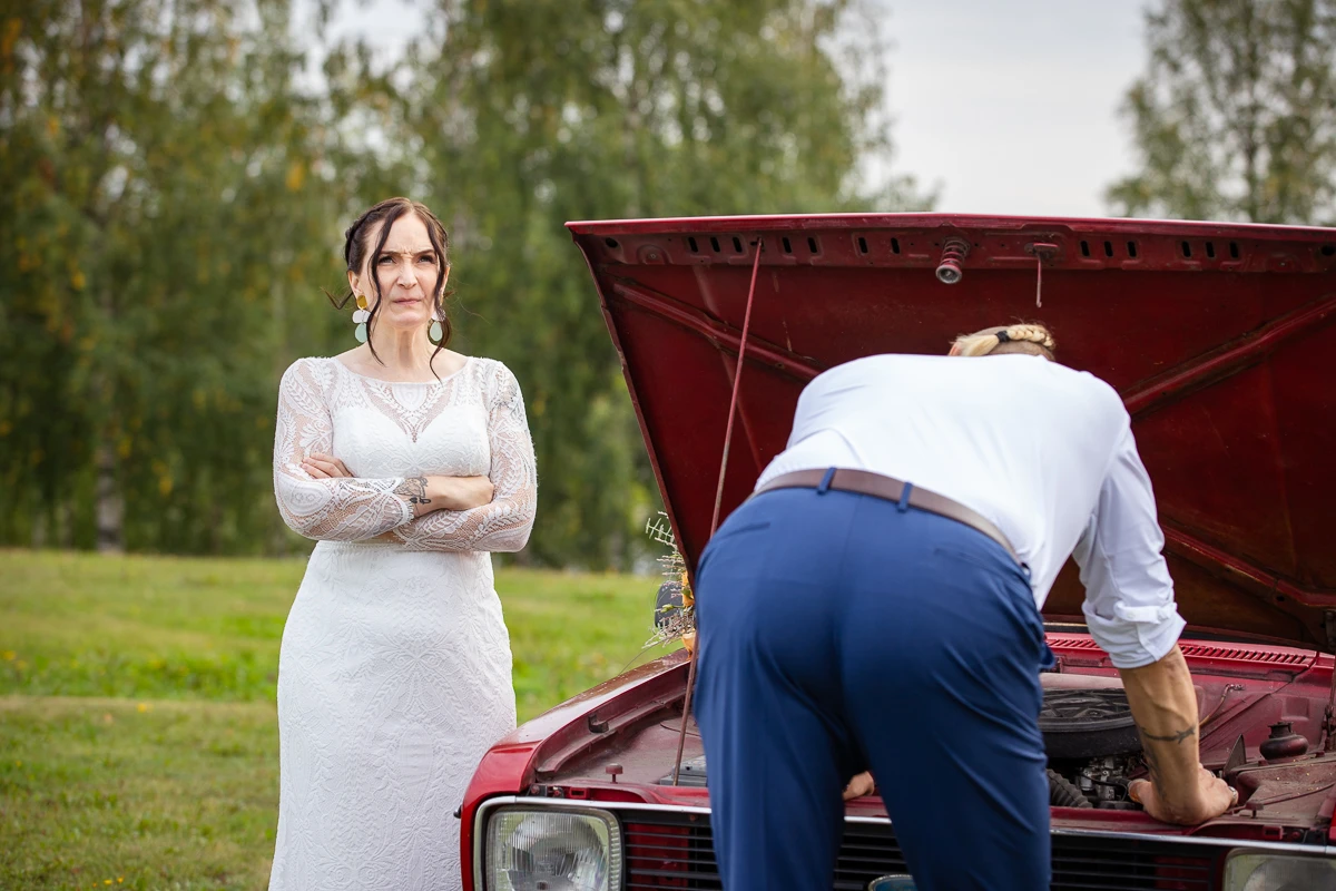 Hauskat hääpotretit