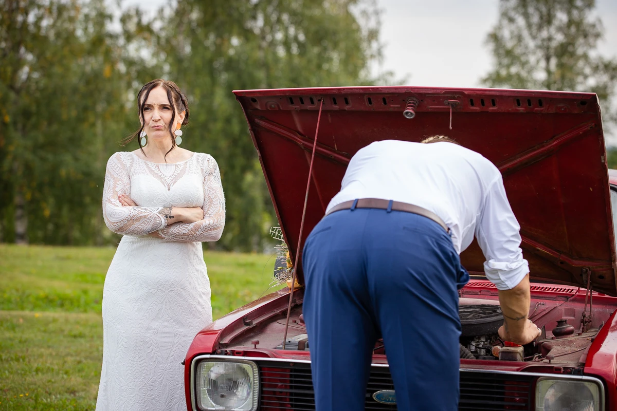 Hauskat hääpotretit